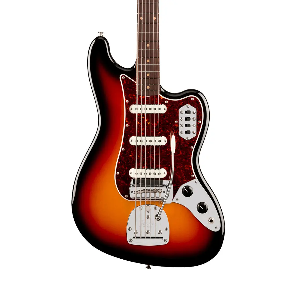 Fender Vintera Iii Early 60S Bass Vi Rosewood 6-String Bass Guitar - 3-Color Sunburst 1