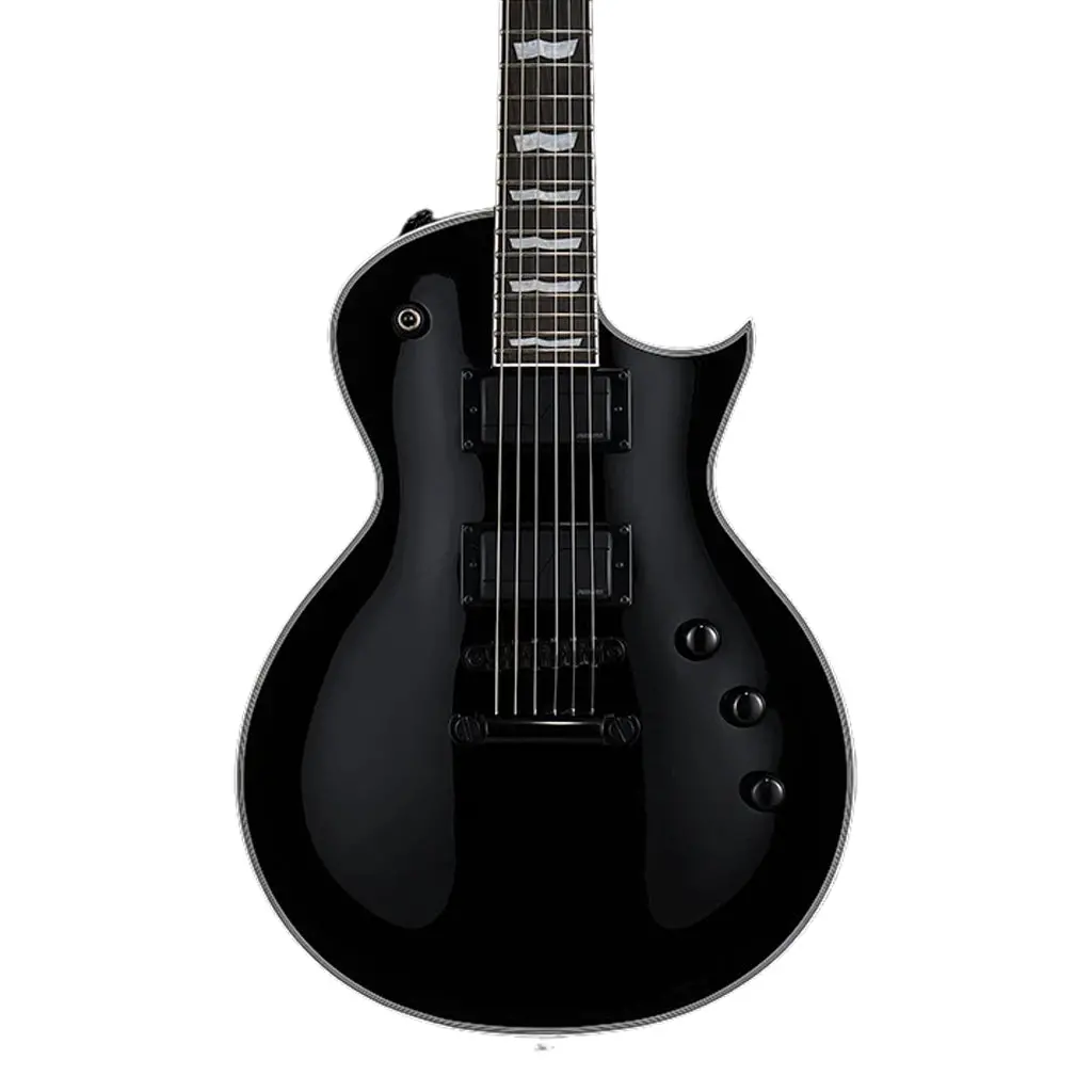 Esp Ltd Ec-1000S Fishman Fluence Pickups Black Hardware - Black 1