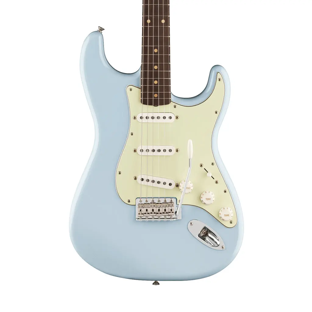 Fender Vintera Ii Road Worn '60S Stratocaster Limited Edition Electric Guitar - Sonic Blue 1