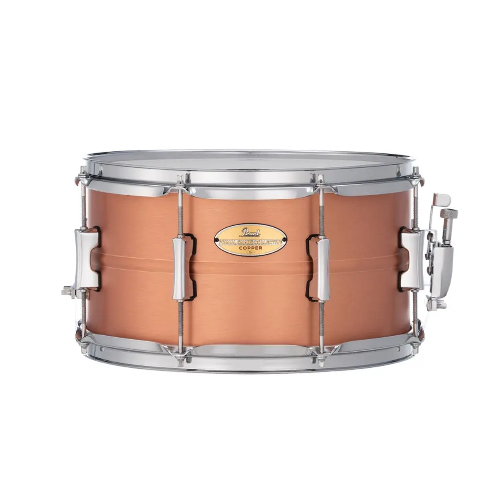 Pearl Primal Collective Snare Drum - 7 Inches X 13 Inches, Brushed Copper 1