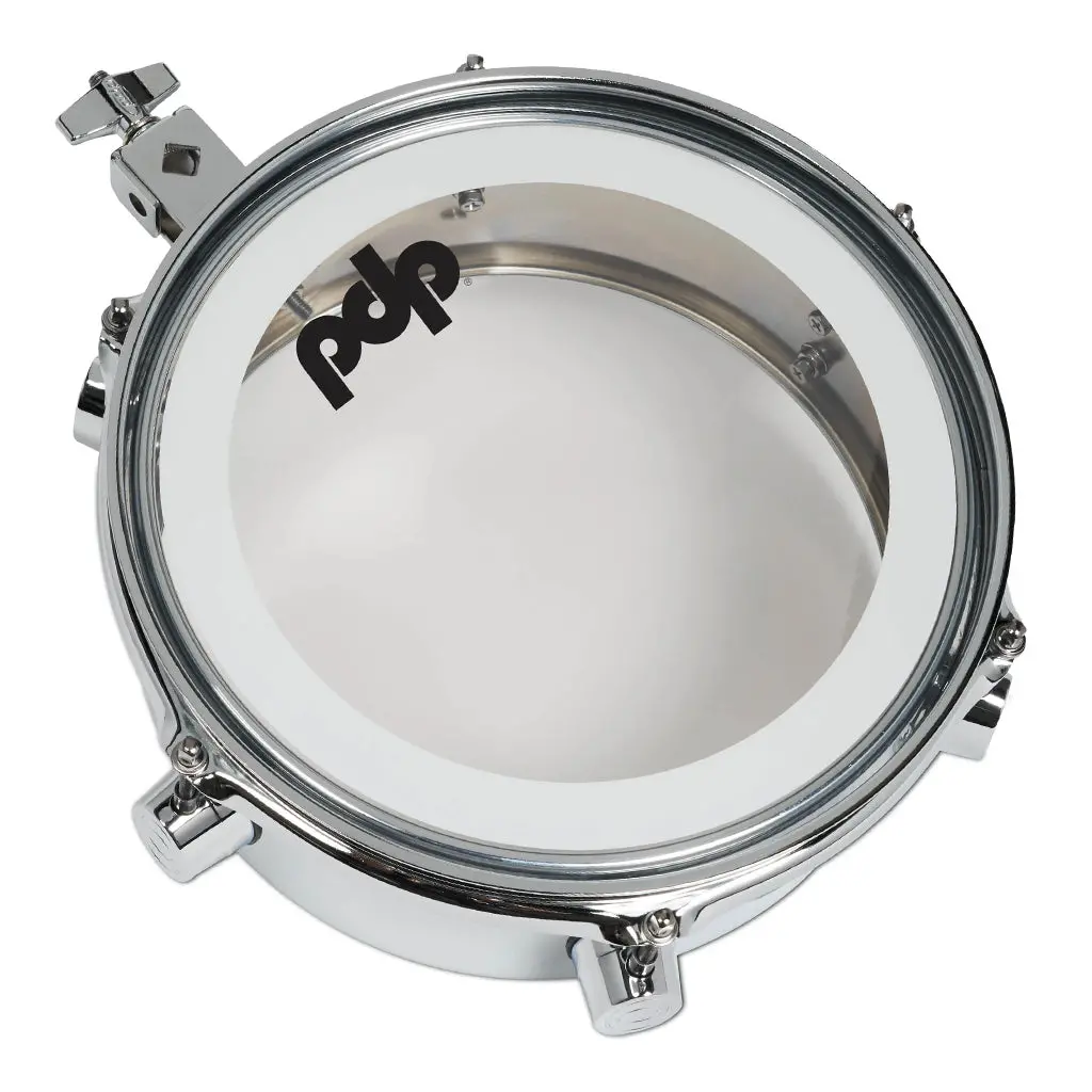 Pdp 10" Mini Timbale - Chrome Over Steel 1