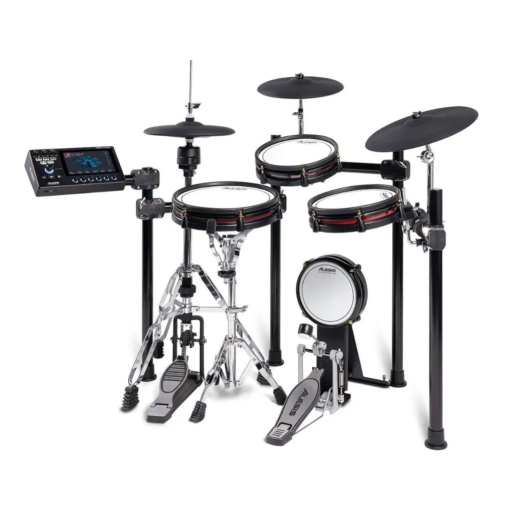 Alesis Strata Club Premium 7-Piece Electronic Drum Set W 7" Touchscreen , Bluetooth And Wifi 1