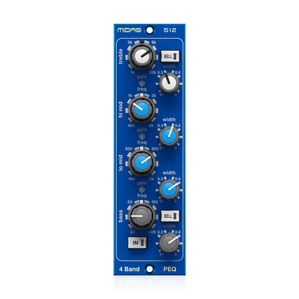 Midas 500 Series Parametric Equaliser 512 V2 1