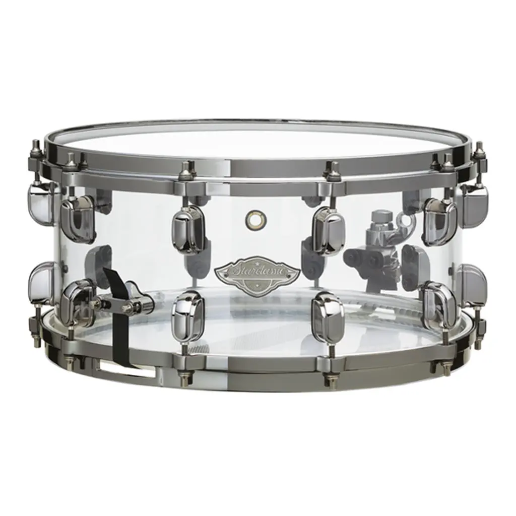 Tama 50Th Anniversary Limited Starclassic Mirage 14"X6.5" Snare Drum - Crystal Ice 1