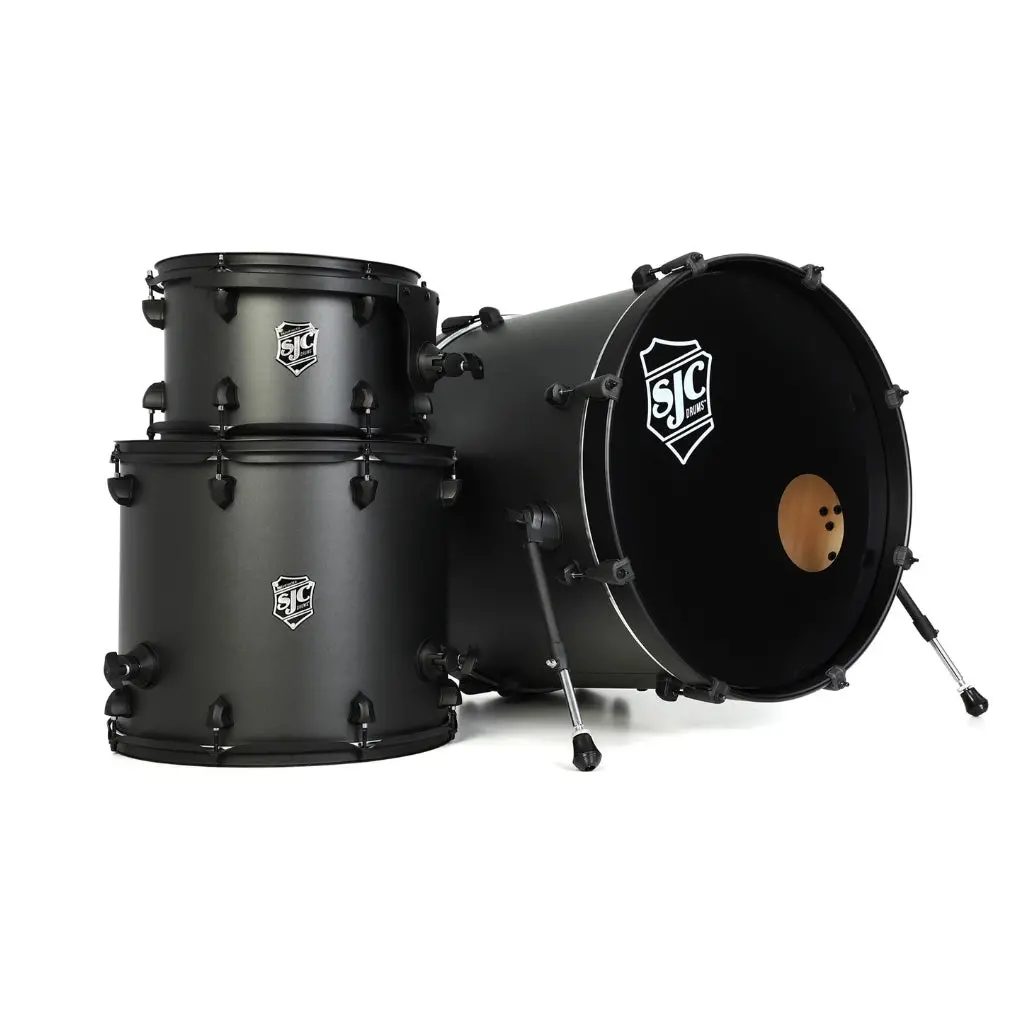 Sjc Custom Drums Pathfinder Series 3-Piece Shell Pack - Galaxy Gray 1