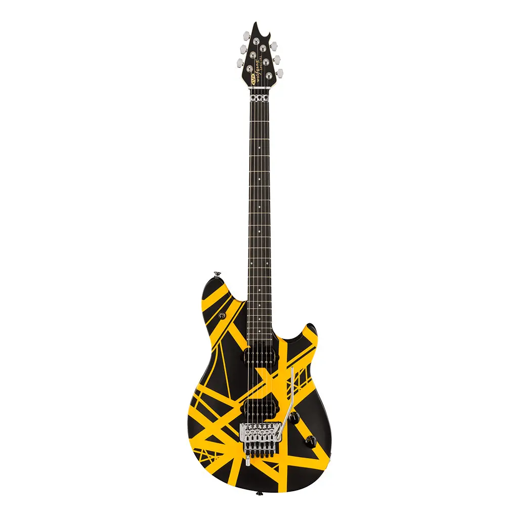 Evh Wolfgang Special Striped Series Black And Yellow 2