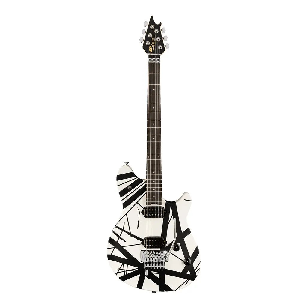 Evh Wolfgang Special Striped Series Black And White 2