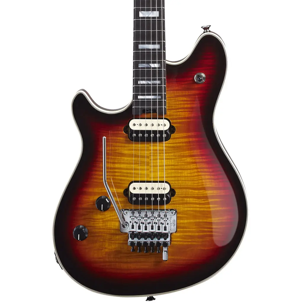 Evh Wolfgang Usa Left Handed - 3 Colour Sunburst - Ebony Fretboard 1