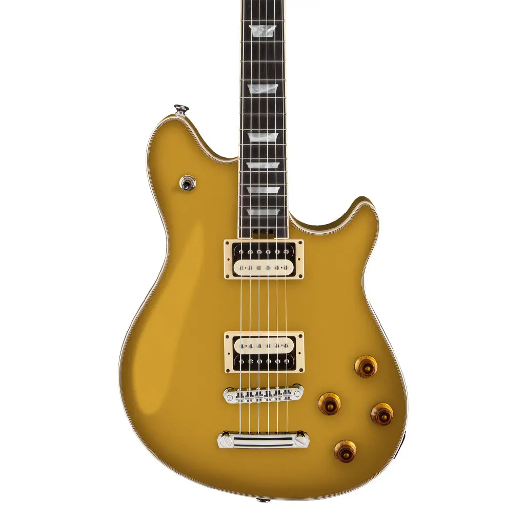 Evh® Wolfgang® Usa Custom Deluxe, Ebony Fingerboard, Gold 1