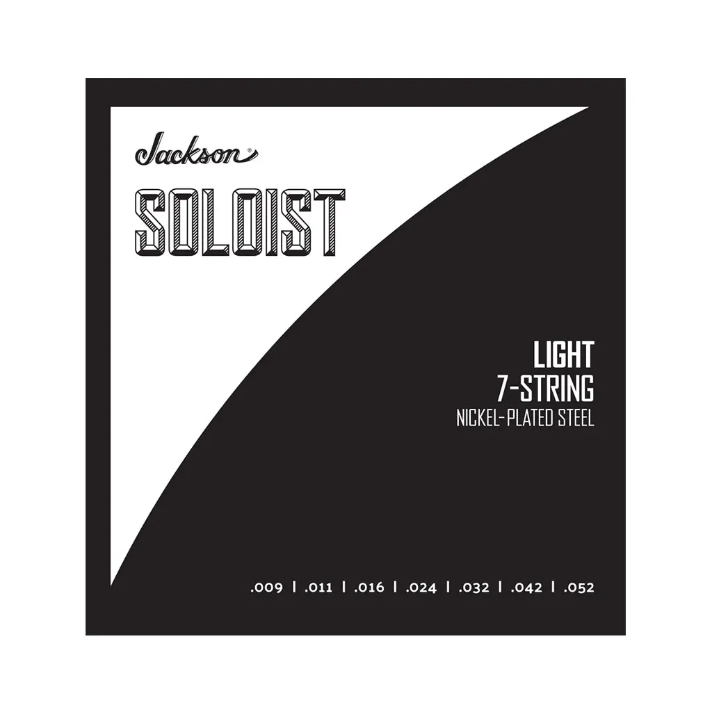 Jackson Soloist Strings 7-String Light 009-052 1