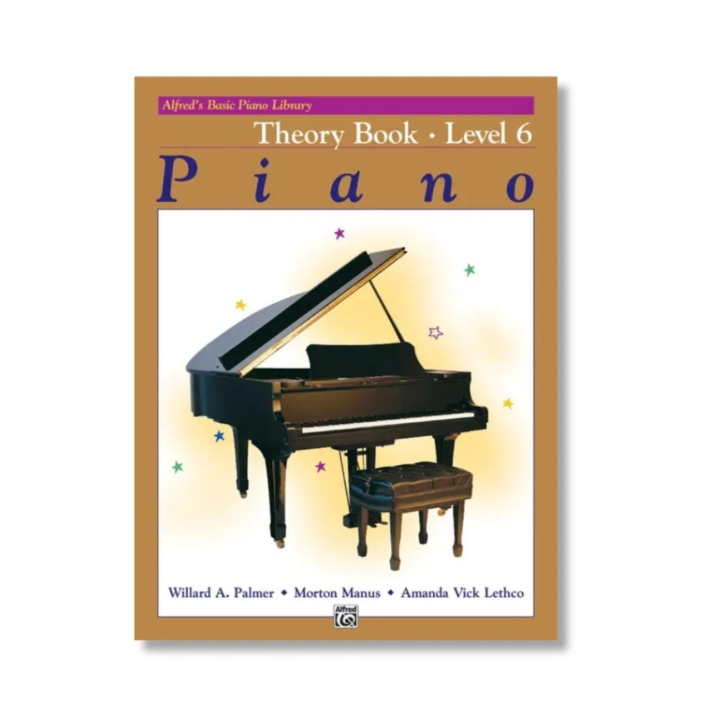 Alfred's Basic Piano Library Theory Book - Level 6 1