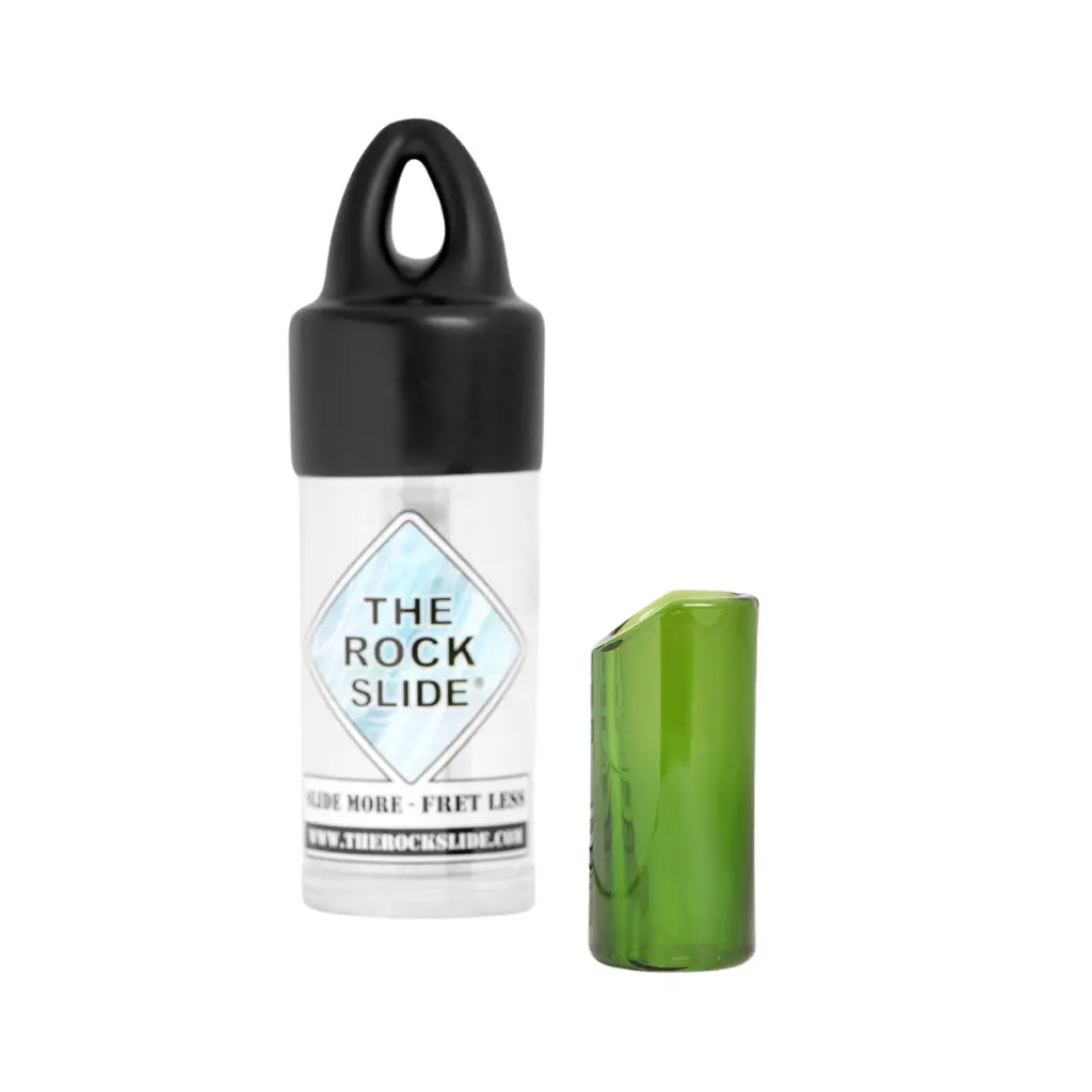 The Rock Slide Moulded Glass Slide - Medium, Green 1