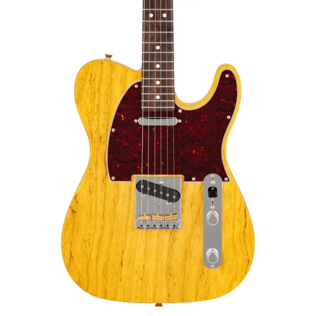 Fender Made In Japan Limited Telecaster Raw Ash - Vintage Natural 1