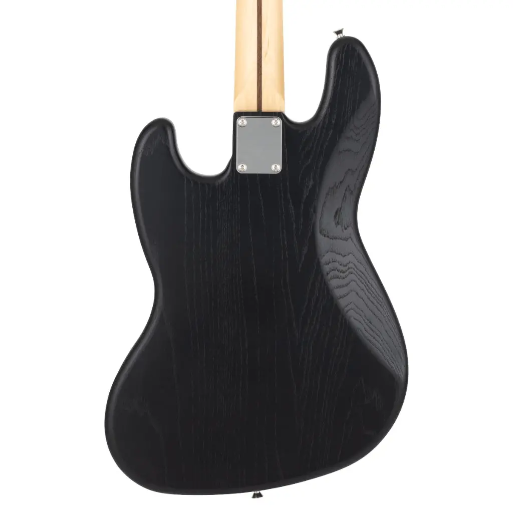 Fender Made In Japan Limited Jazz Bass Raw - Ash Black 2