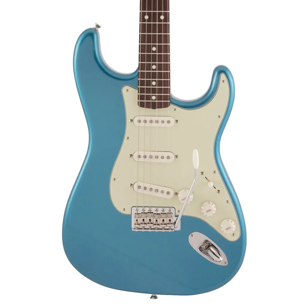 Fender - Made In Japan Traditional 60S Stratocaster, Rosewood Fingerboard - Lake Placid Blue 1