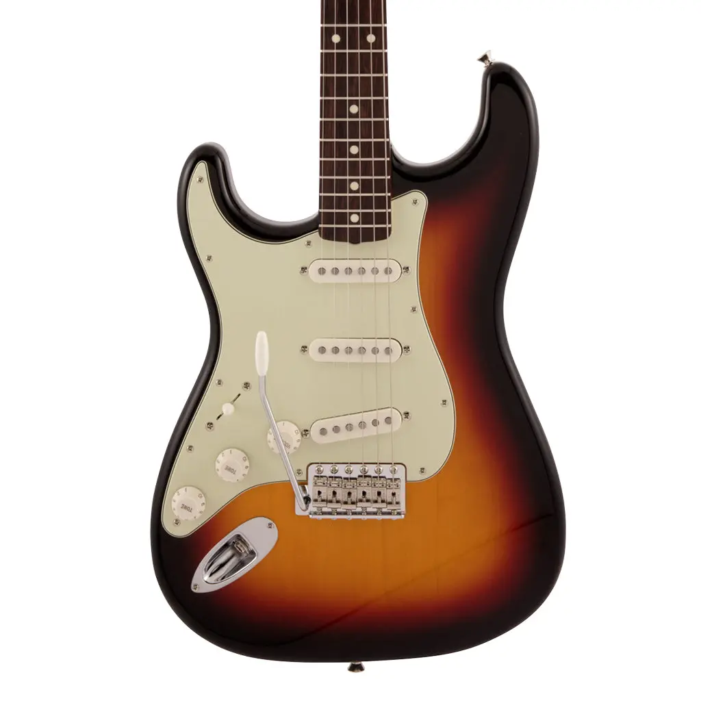 Fender Made In Japan Traditional 60S Stratocaster®, Left-Handed, Rosewood Fingerboard, 3-Color Sunburst 1