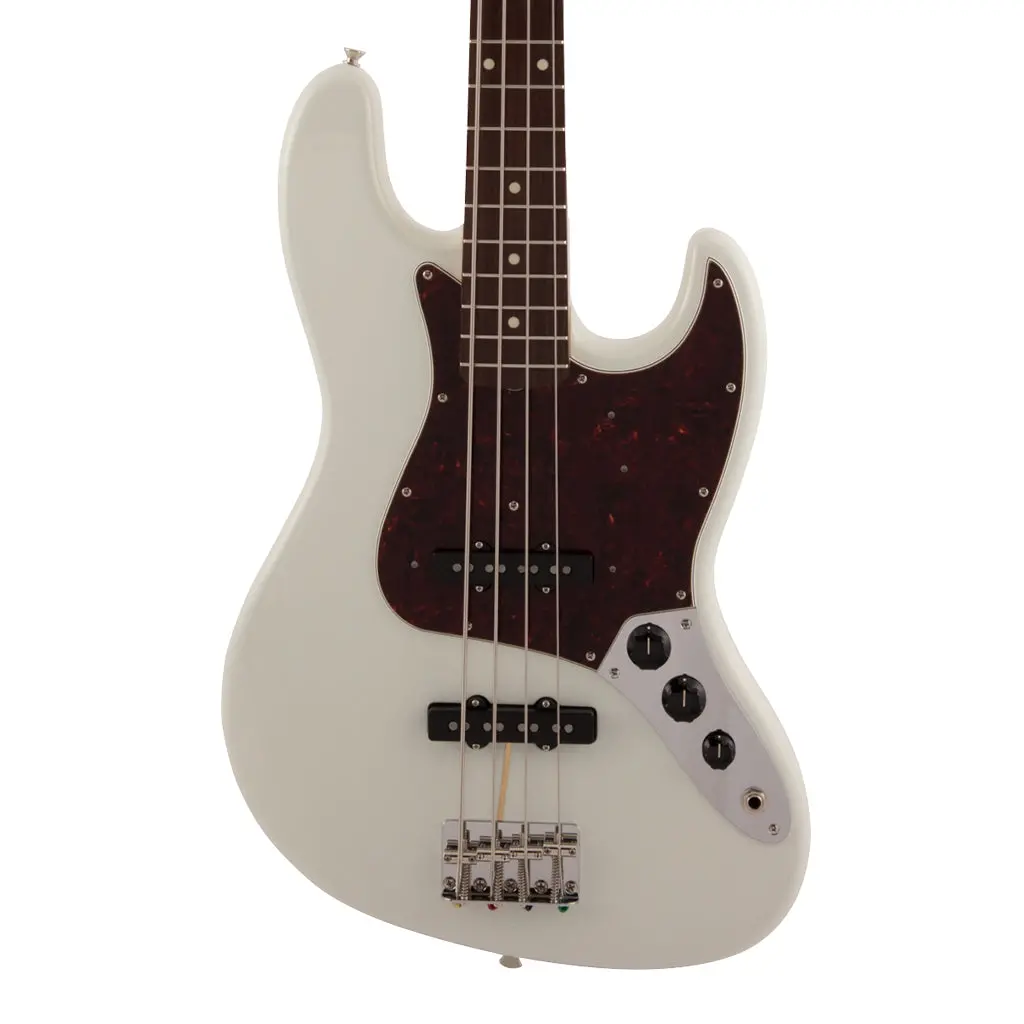 Fender  Made In Japan Traditional 60S Jazz Bass®, Rosewood Fingerboard, Olympic White 1