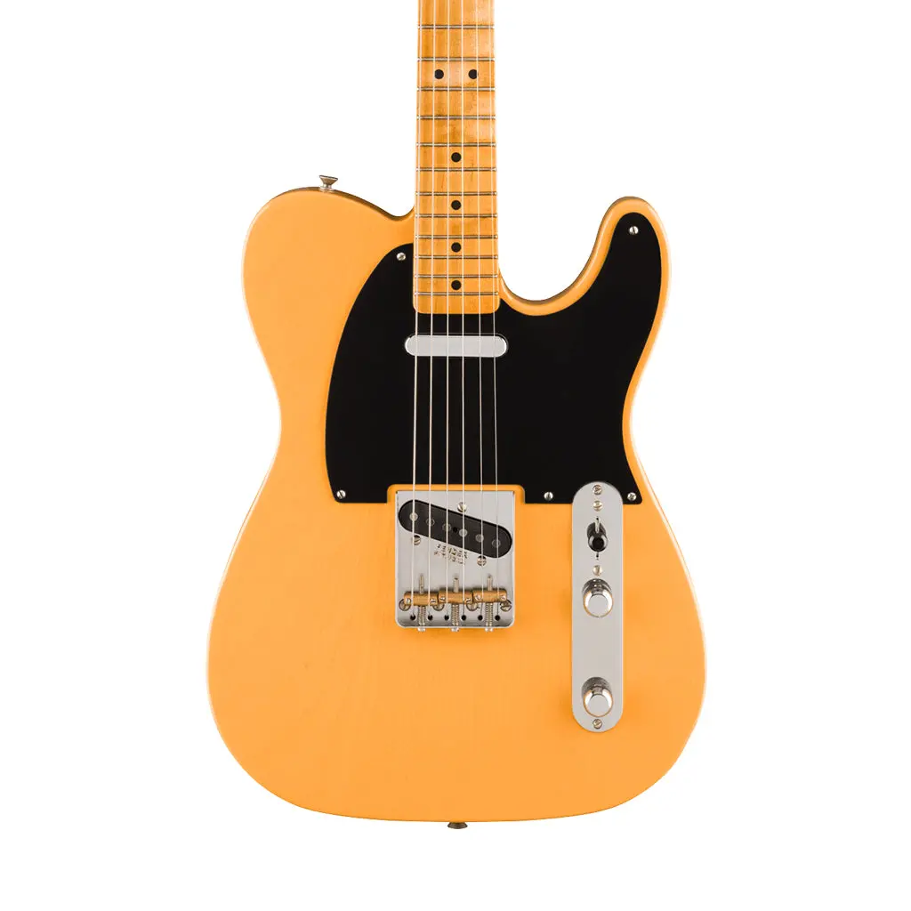 Fender 75Th Anniversary Vintera Road Worn 1951 Telecaster Maple Fingerboard - Butterscotch Blonde 1