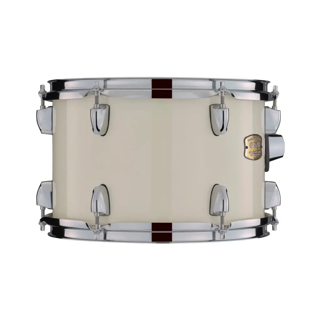Yamaha Stage Custom Birch Next Stage Euro Shell Pack With Hardware And Cymbals - Classic White 2