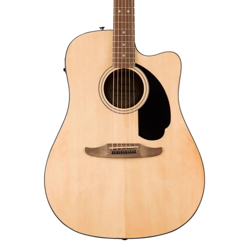 Fender California Standard Redondo Ce Acoustic-Electric Guitar - Natural, Spruce Top 1