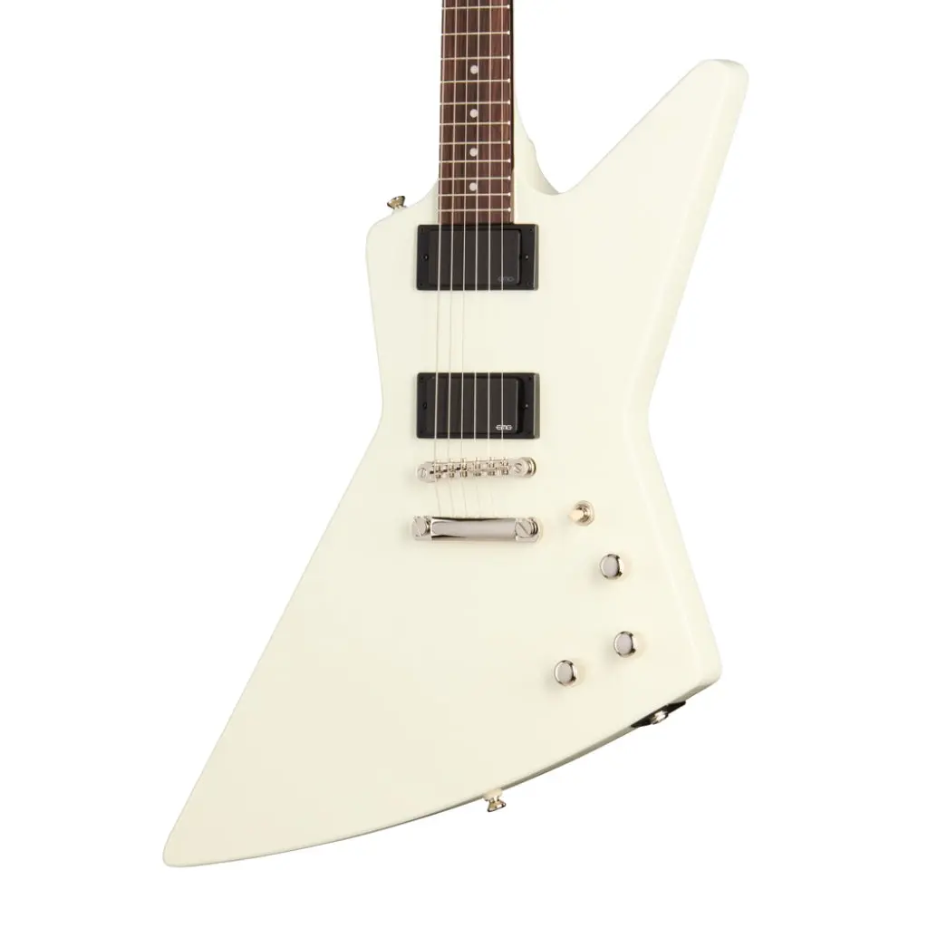Epiphone Explorer '80S Emg Electric Guitar - Classic White 1