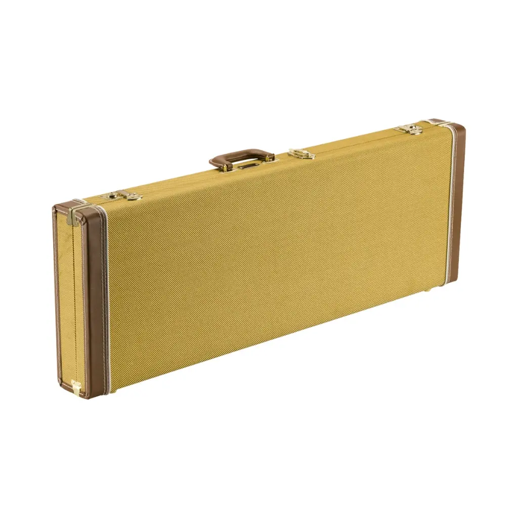 Fender Classic Series Wood Case For Strat/Tele - Tweed 1