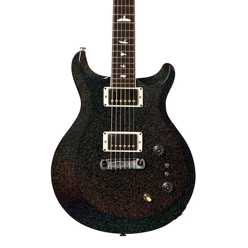 Prs S2 Mira 594 Electric Guitar - Black Rainbow Holoflake 1