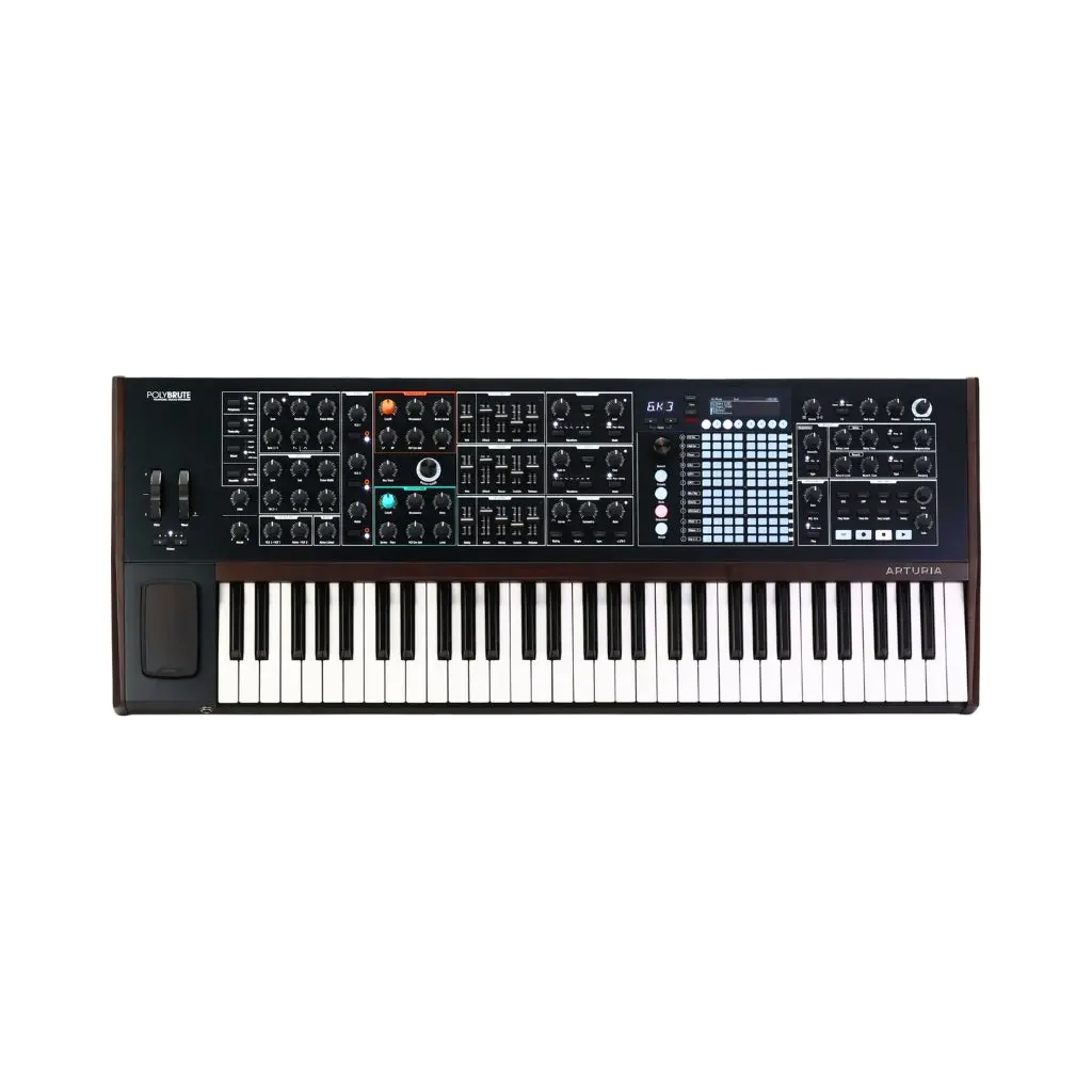 Arturia Polybrute 6-Voice Polyphonic Morphing Analog Synthesizer - Noir Edition 1