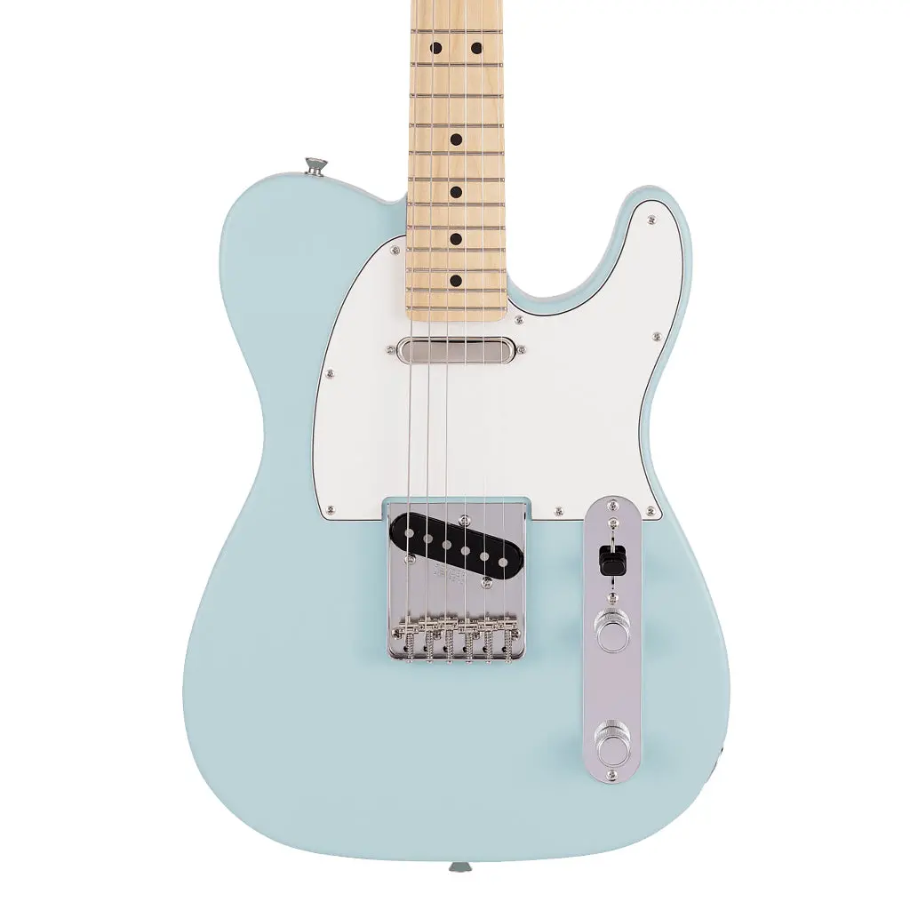 Fender Made In Japan Junior Collection Telecaster®, Maple Fingerboard, Satin Daphne Blue 1