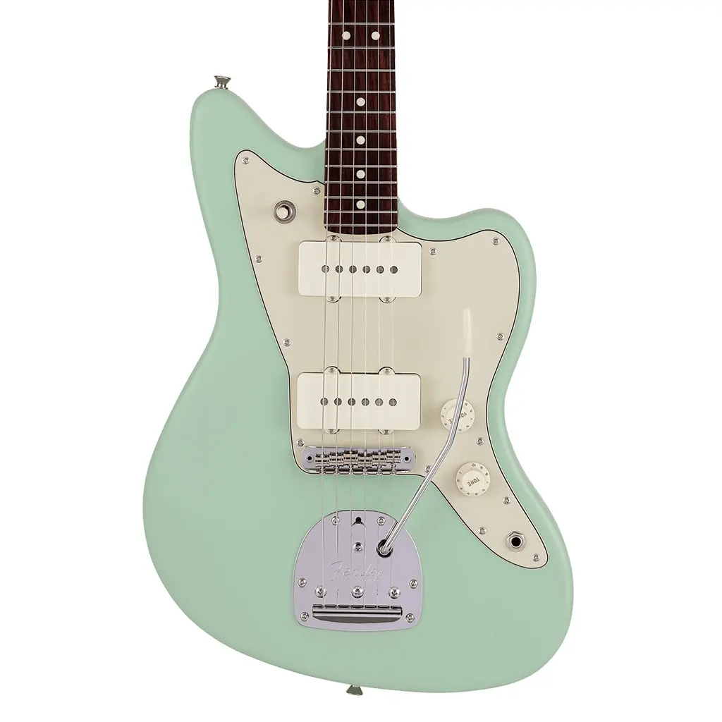 Fender Made In Japan Junior Collection Jazzmaster®, Rosewood Fingerboard, Satin Surf Green 1