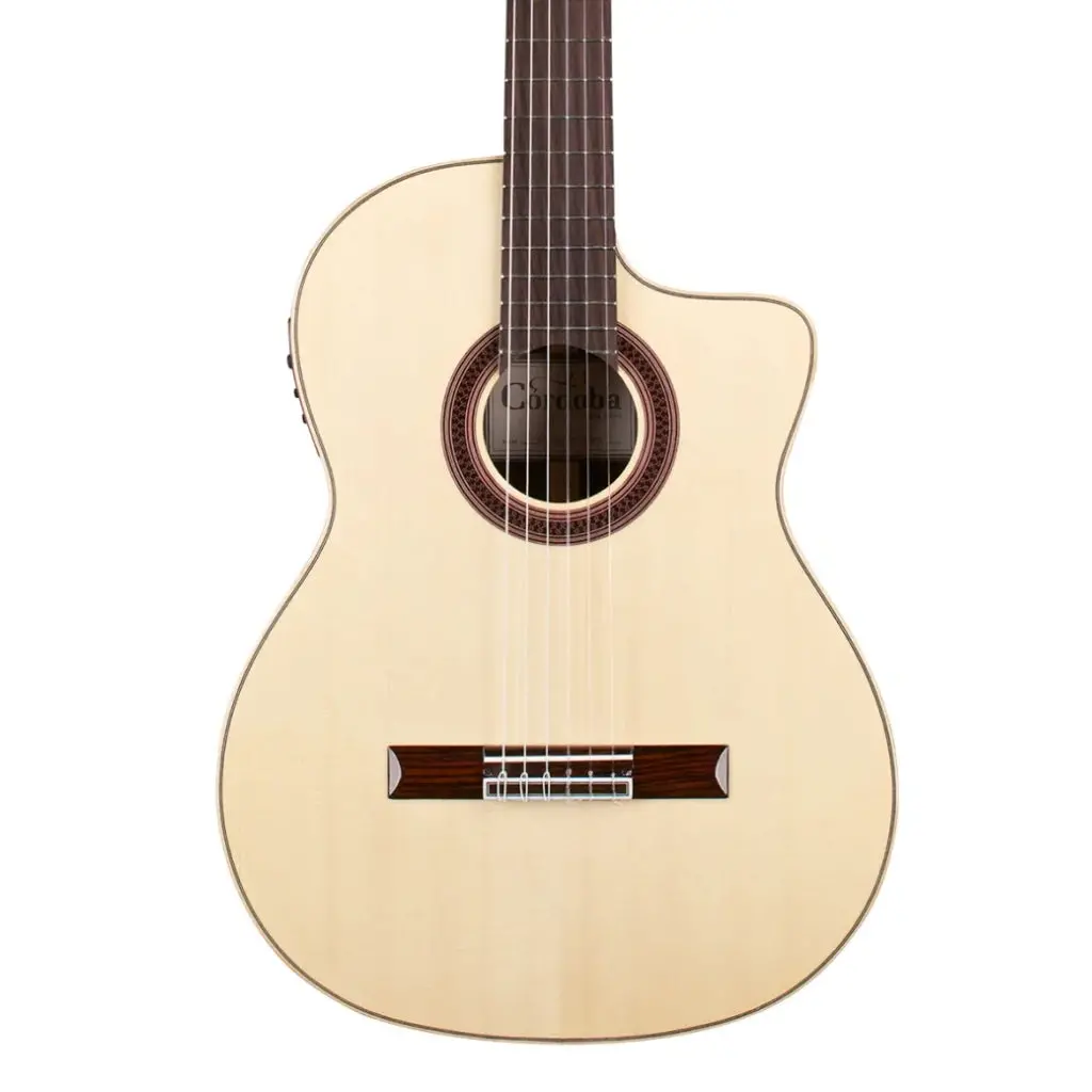 Cordoba Gk Studio Negra Nylon String Acoustic-Electric Guitar - Spruce 1
