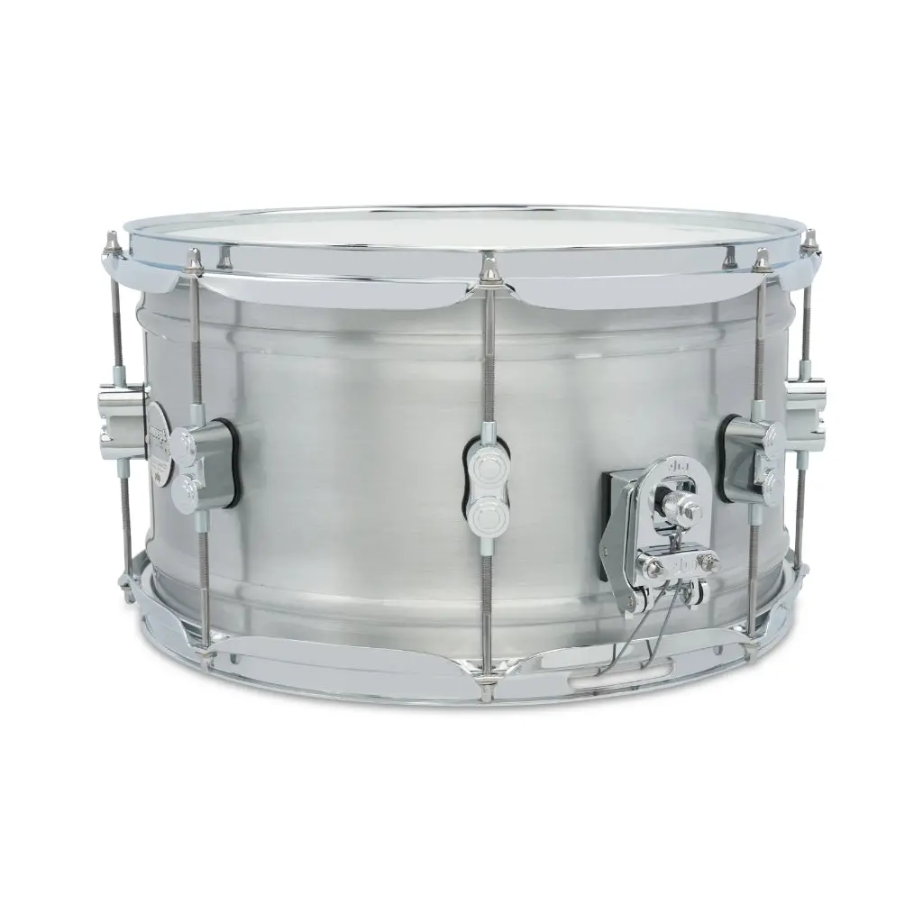 Pdp Concept Aluminum 8X14-Inch 1.2Mm Snare Drum - Natural Satin Brushed Aluminum 2