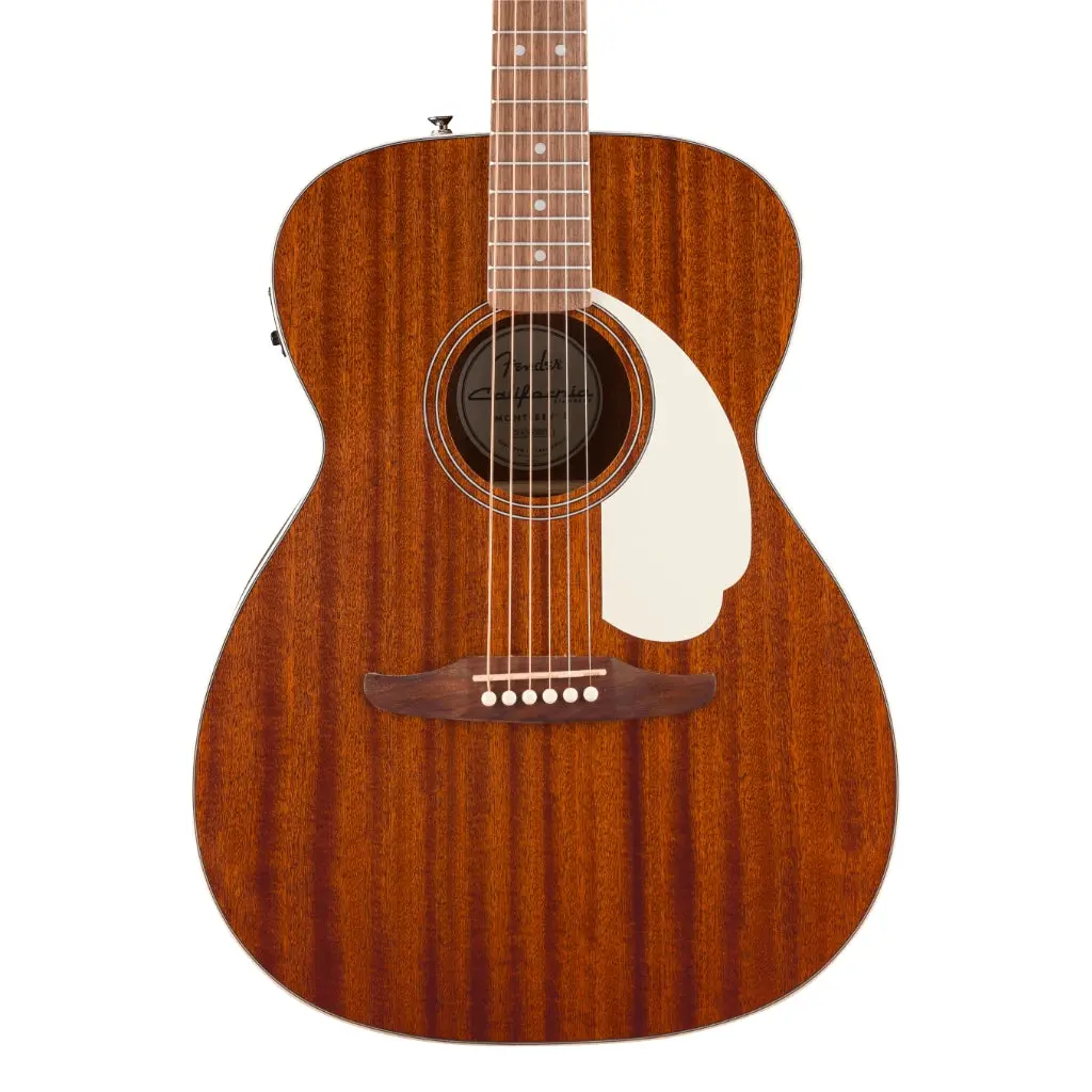 Fender California Standard Monterey E Acoustic-Electric Guitar - Natural Sapele 1