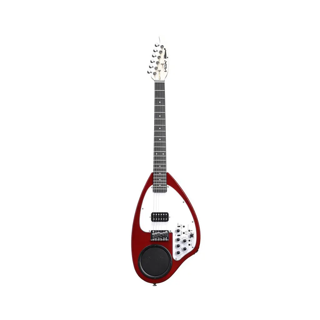 Vox Apc-1 Travel Guitar W/Built-In Speaker Effects & Rhythm - Red 2