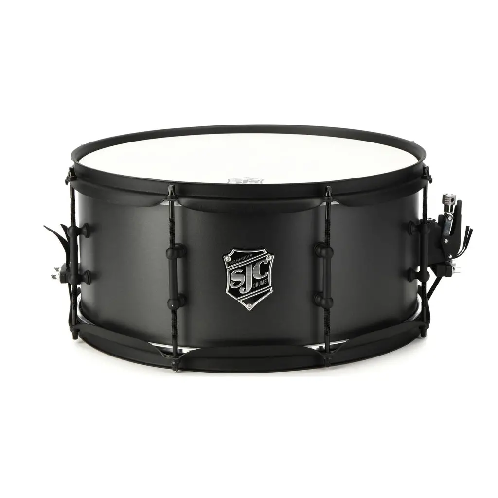 Sjc Custom Drums Pathfinder Snare Drum - 6.5 Inches X 14 Inches, Galaxy Gray 1