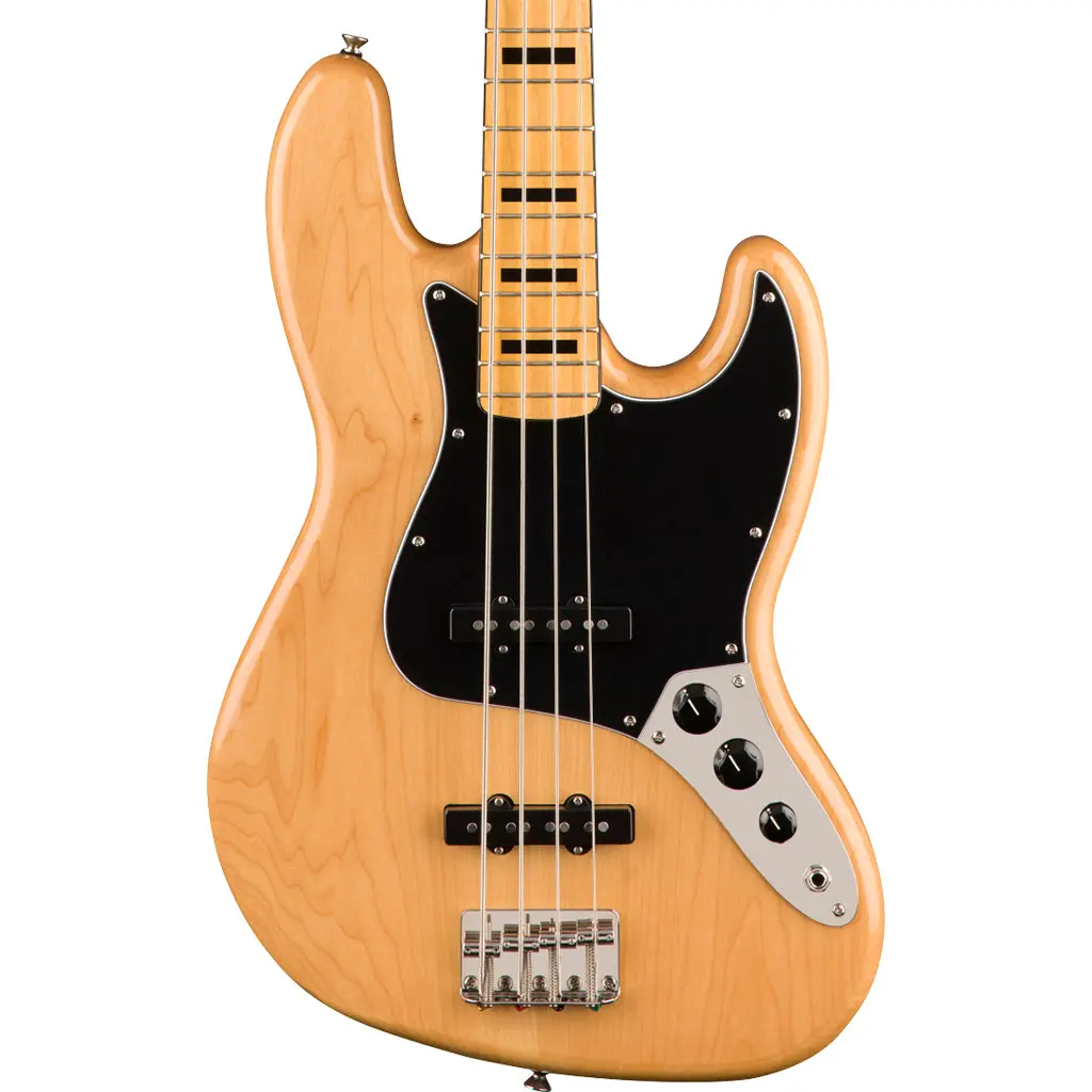 Squier Classic Vibe 70'S Jazz Bass - Natural - Maple Neck 1