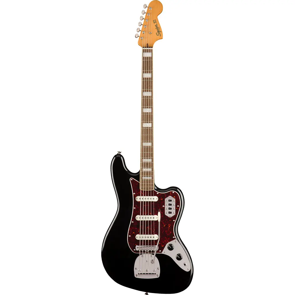 Squier Classic Vibe Bass Vi - Black - Laurel Fretboard 2