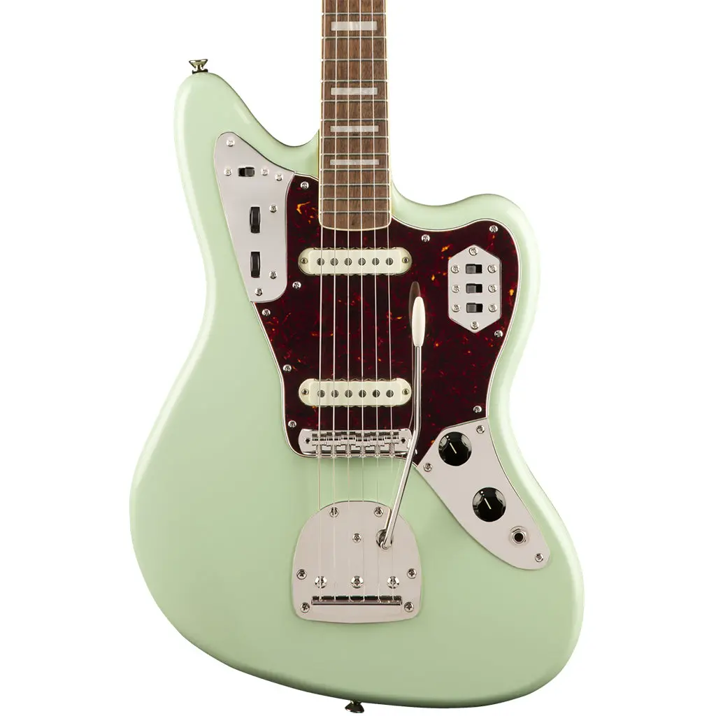 Squier Classic Vibe 70S Jaguar - Surf Green - Laurel Fretboard 1