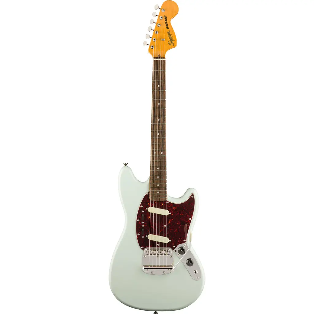 Squier Classic Vibe 60S Mustang - Sonic Blue - Laurel Fretboard 2