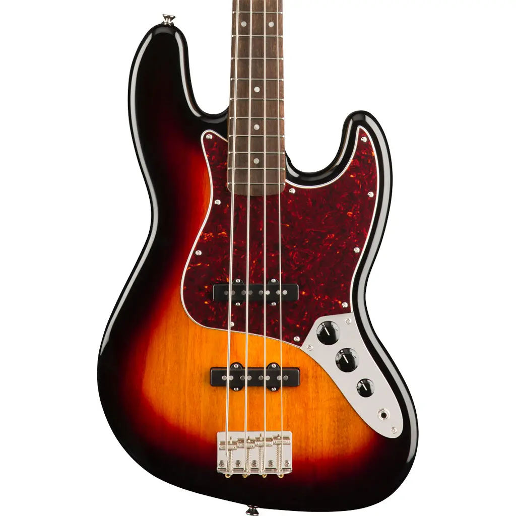 Squier Classic Vibe 60'S Jazz Bass - 3 Tone Sunburst - Laurel 1