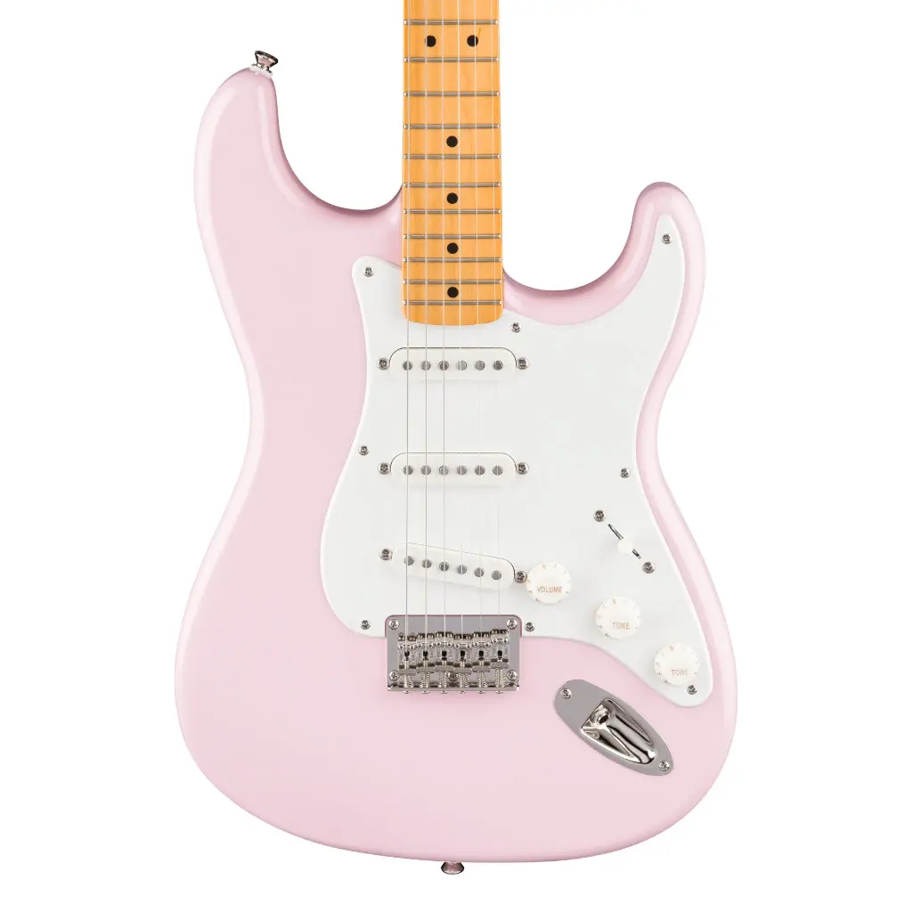 Squier Classic Vibe '50S Stratocaster Ht Electric Guitar - Shell Pink, Maple Fingerboard 1
