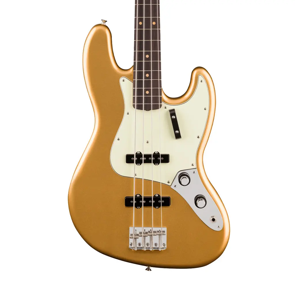 Fender Vintera Iii Early 60S Jazz Bass Rosewood Bass Guitar - Aztec Gold 1