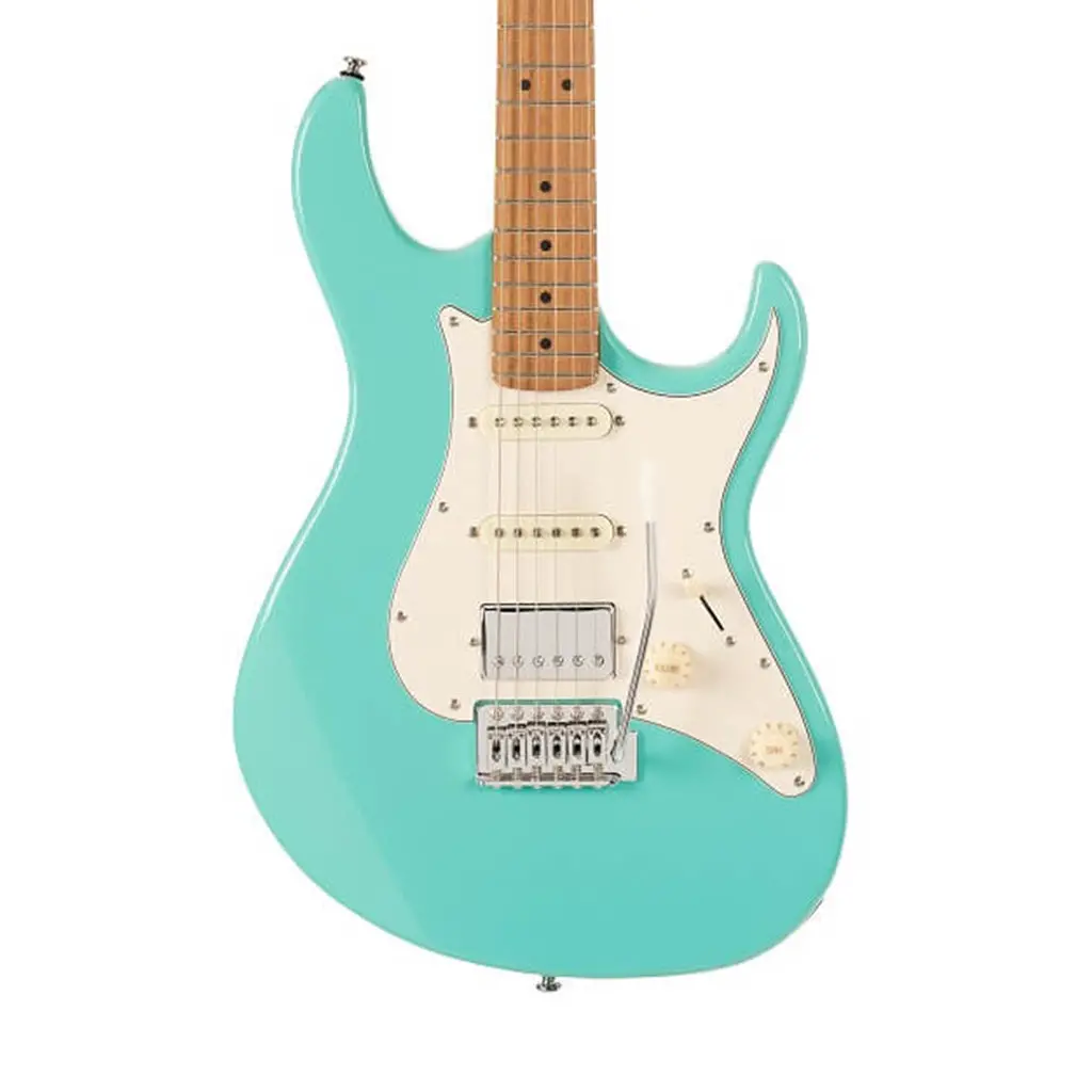 Cort G200se Hss Roasted Maple Neck - Seafoam Green 1