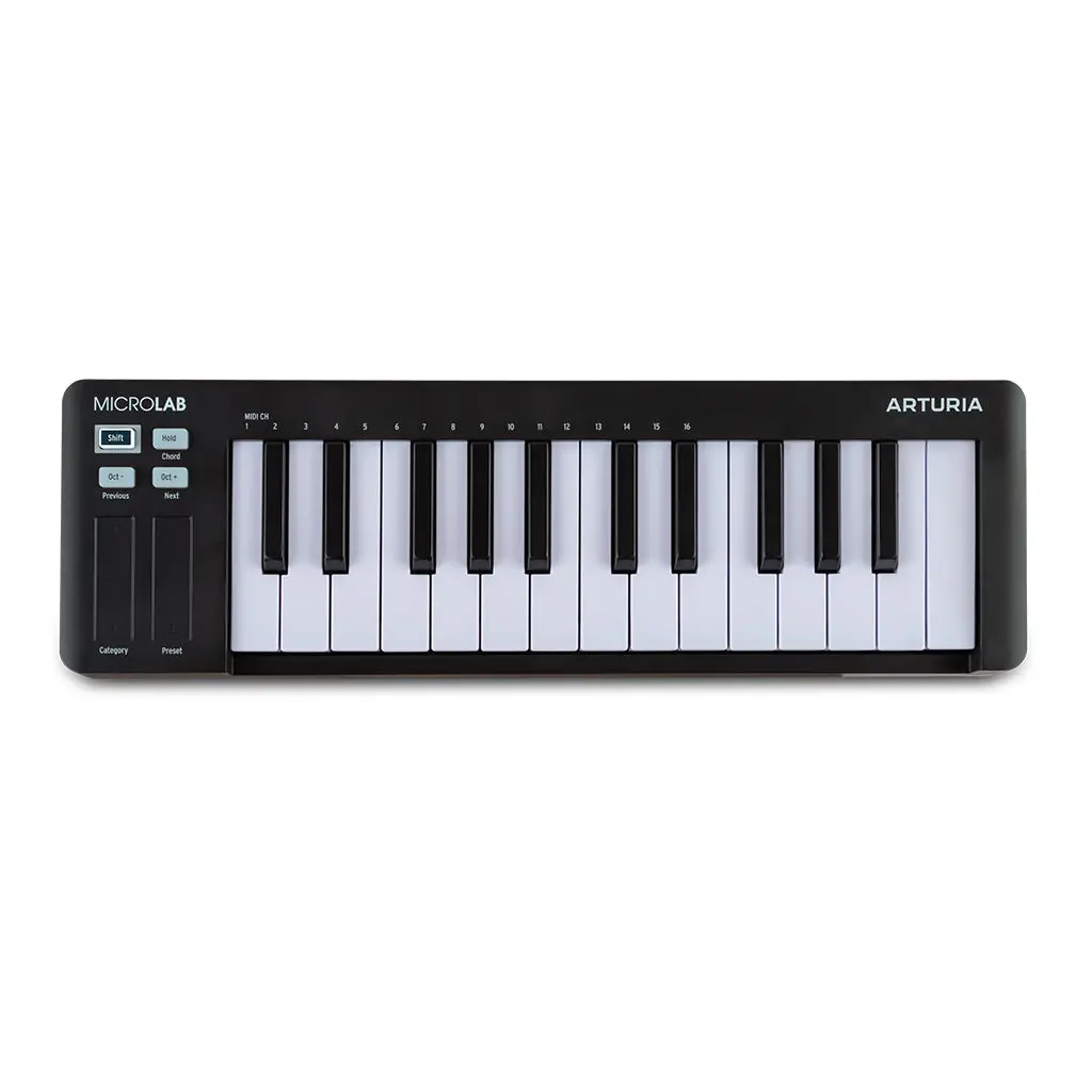 Arturia Microlab 3 25-Key Midi Controller - Black 1