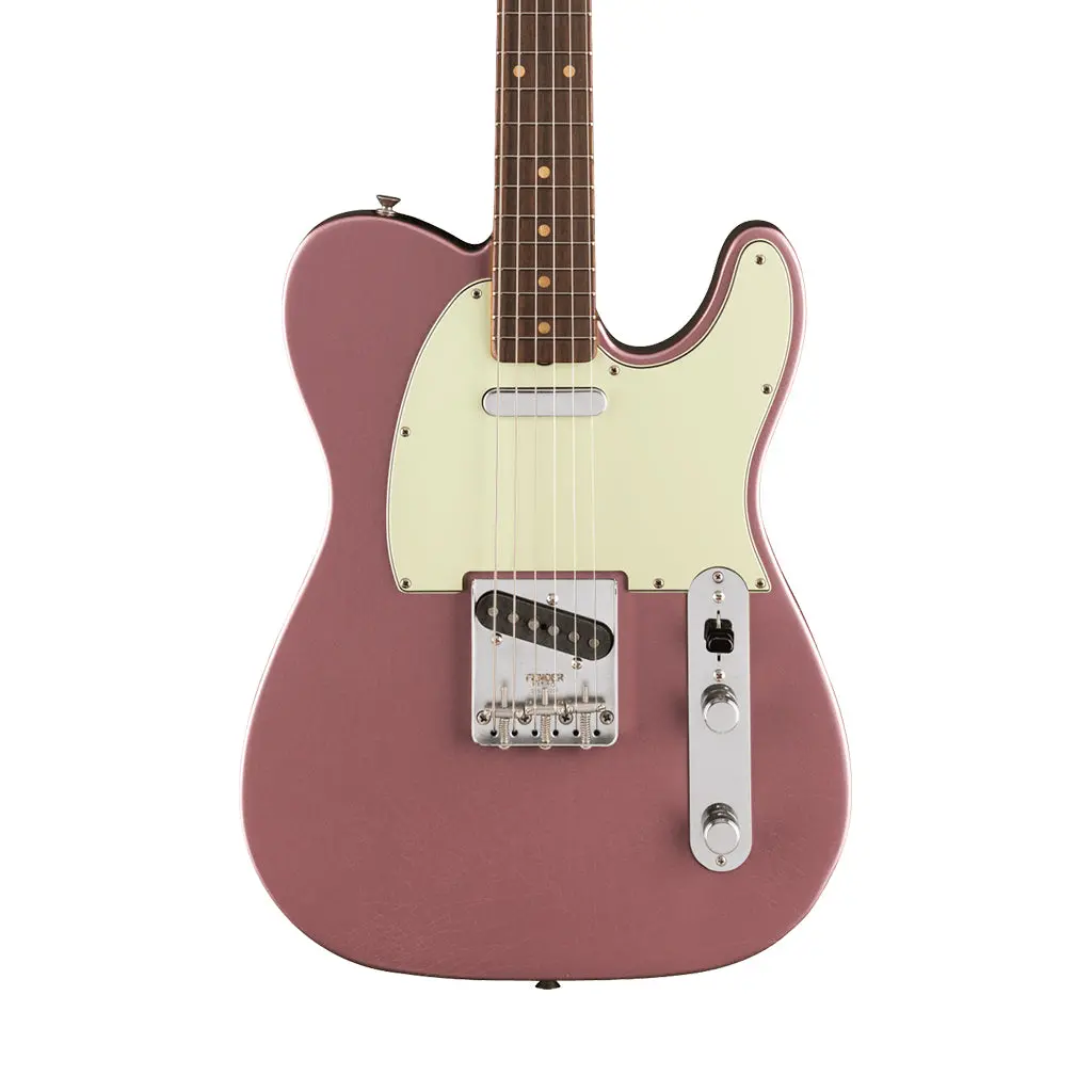 Fender Vintera Ii Road Worn 60S Telecaster Limited Edition Electric Guitar - Burgundy Mist Metallic 1