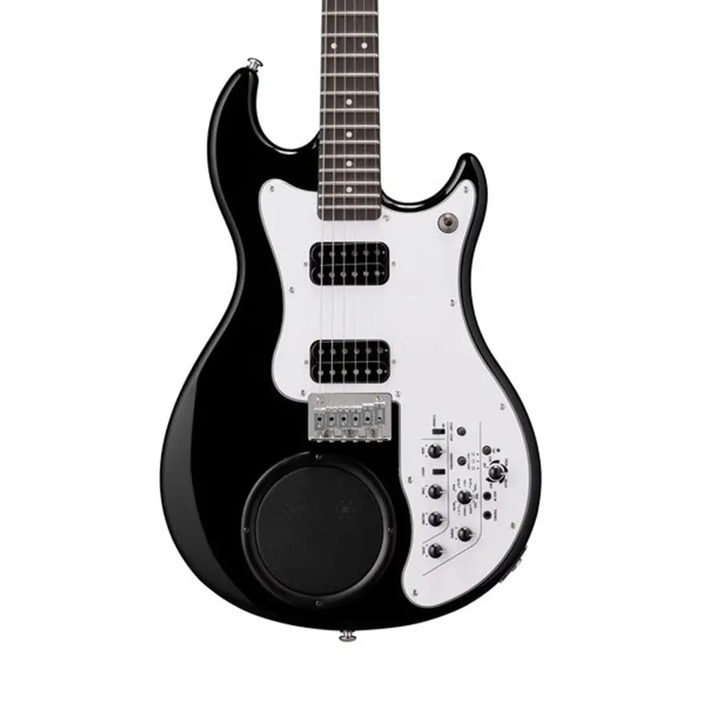 Vox Apc-2 Travel Guitar W/Built-In Speaker Effects & Rhythm - Black 1