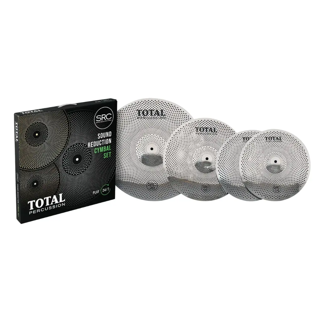 Total Percussion 14/16/20 Src Box Set - Polished Silver 1
