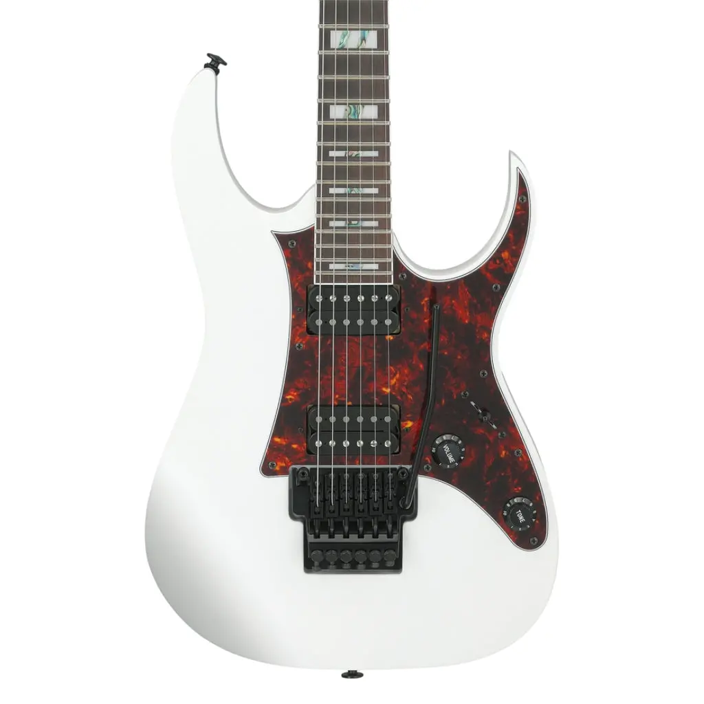 Ibanez Prestige Rg653dx Electric Guitar - White Flat 1