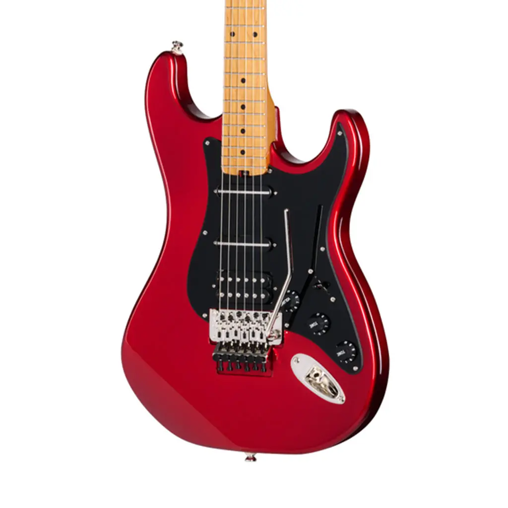 Kramer Pacer Deluxe W/Premium Gig Bag - Ruby Red Metallic 1