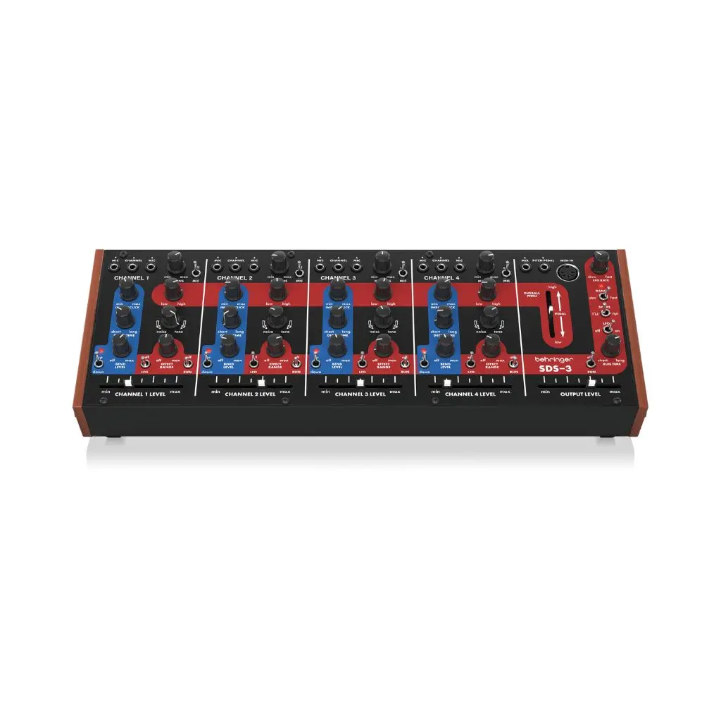 Behringer Sds-3 Classic 4-Channel Analog Drum Synthesizer In Eurorack Format 1